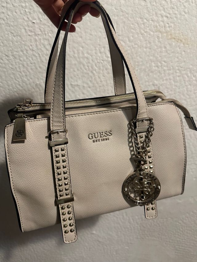 Bolso Guess Beige