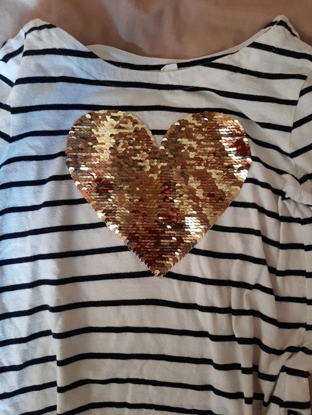 Camisetas manga larga niña 6-8años GAP,Zara,Mango