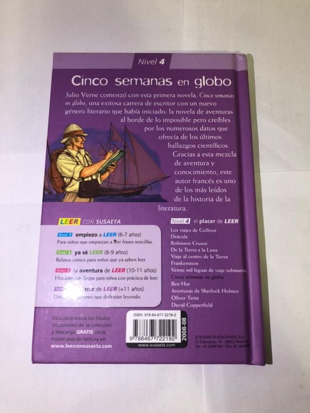 Cinco semanas en globo