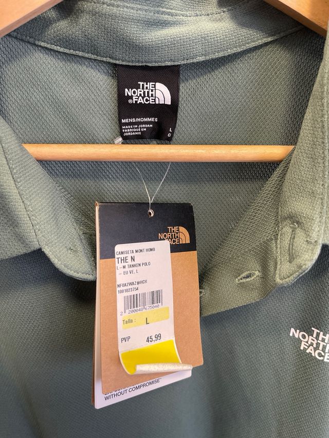 The North Face Polo Verde Talla L