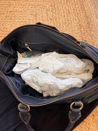 Bolso Piel Purificación García Negro