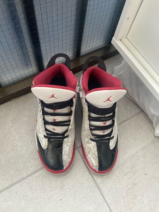 Air Jordan 2 Roja y Blanca