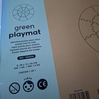 Alfombra puzzle Lalaloom Green playmat