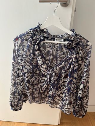 Blusa Zara Estampada