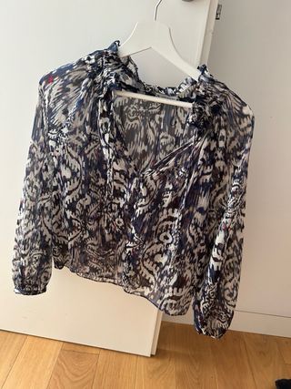 Blusa Zara Estampada