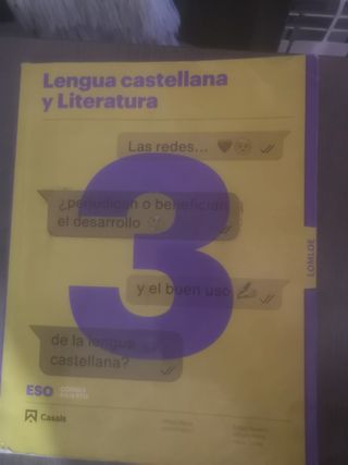 Lengua Castellana y Literatura 3º ESO