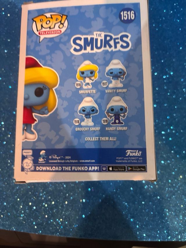 Funko Pop Smurfette Chase 1516