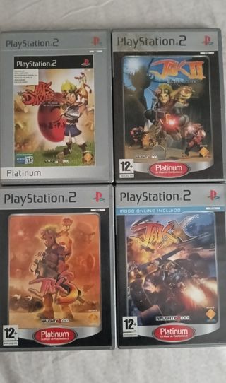Pack 4 Juegos Jak y Daxter PS2