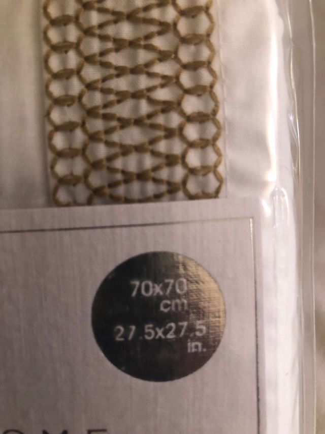 Zara Home Fundas de Almohada Algodón Percale