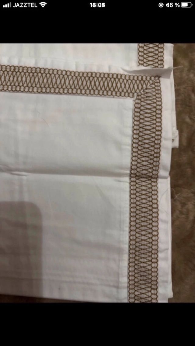 Zara Home Fundas de Almohada Algodón Percale