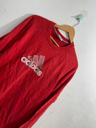 ¡¡OFERTA!! Talla S Sudadera Adidas Roja Vintage 