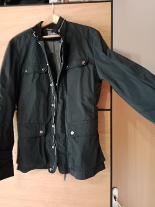 Chaqueta Zara Man 3/4 Negra Talla L