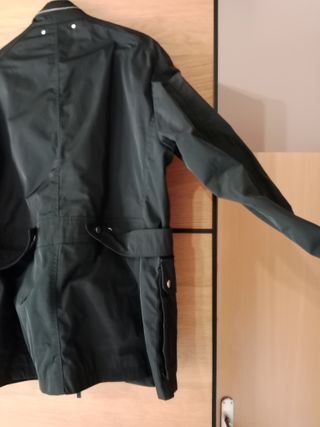 Chaqueta Zara Man 3/4 Negra Talla L