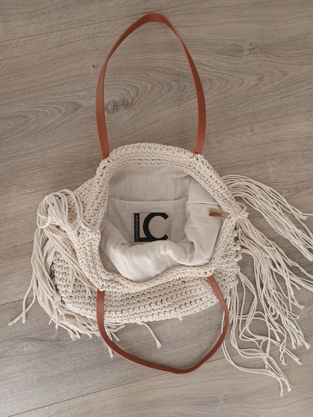 Bolso Lola Casademunt Beige