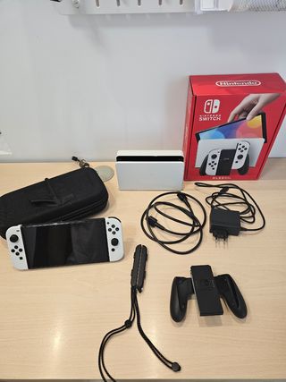 Nintendo Switch OLED Blanca
