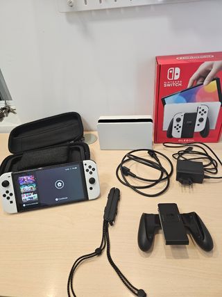 Nintendo Switch OLED Blanca