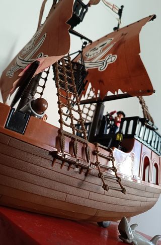 Galeón Pirata tipo Playmobyl - Playmobil