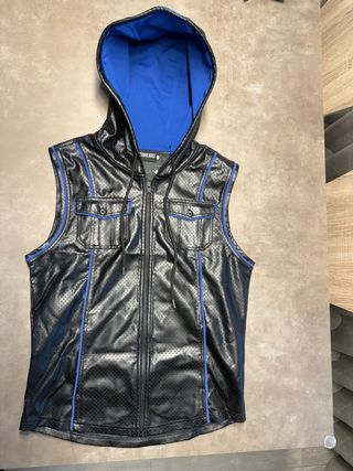 Chaleco Locker Gear Negro con Capucha