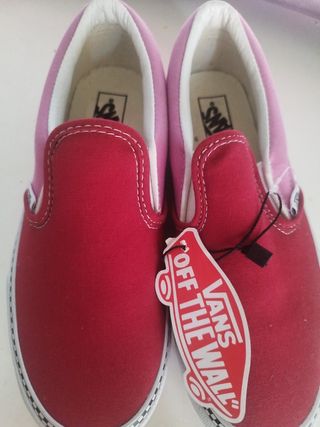 Nuevo.Zapatillas originales Vans Unisex Talla 34