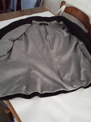 Blazer Zara Mujer Negro