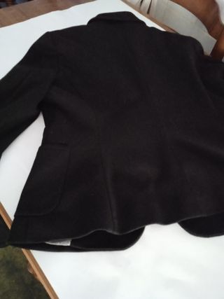 Blazer Zara Mujer Negro