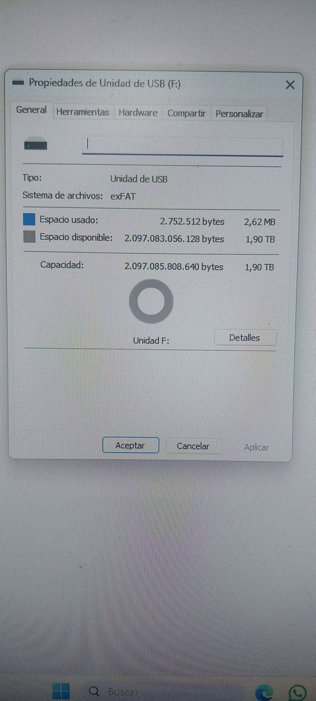 Pendrive Sony 2TB USB