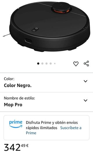 Xiaomi Mi Robot Aspiradora Mop Pro Robot Aspirador