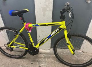 Bicicleta Amarilla Fosforescente 