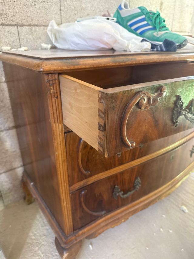 dos mesitas  de noche de roble