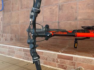 Bicicleta Rockrider 500 Btwin Roja 24 pulgadas