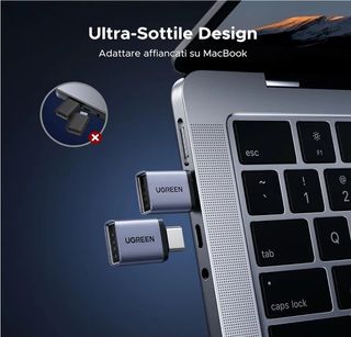 Adattatore UGREEN USB C a USB A 3.2 10Gbps