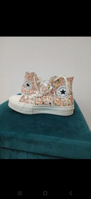 Converse Plataforma Floral Multicolor