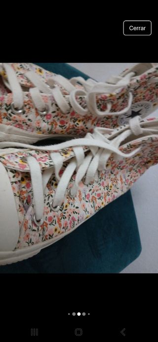 Converse Plataforma Floral Multicolor