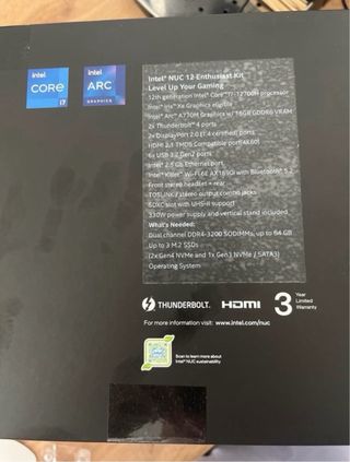 Intel NUC 12 Enthusiast Mini PC Kit i7