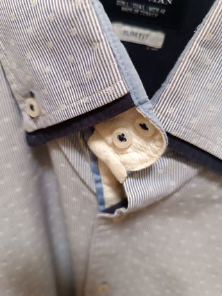 Camisa Zara Hombre Manga Larga Talla L