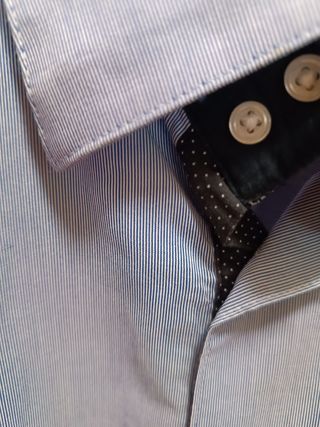 Camisa Zara Hombre Manga Larga Talla L