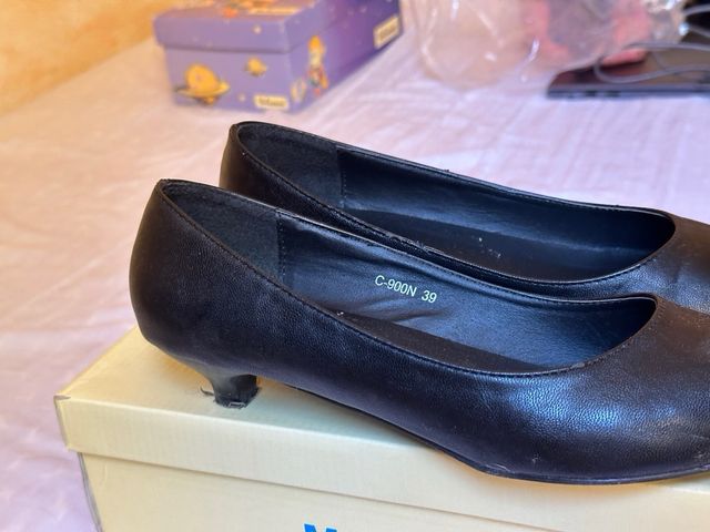 Zapatos de salón Marypaz negros talla 39