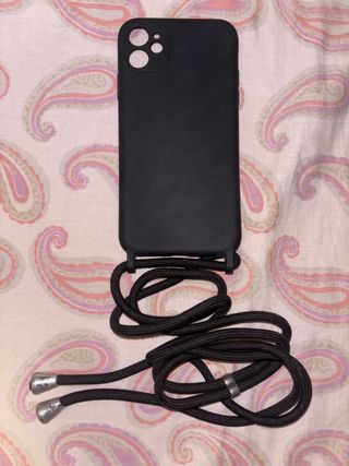 Funda iPhone 11 con Cuerda Negra