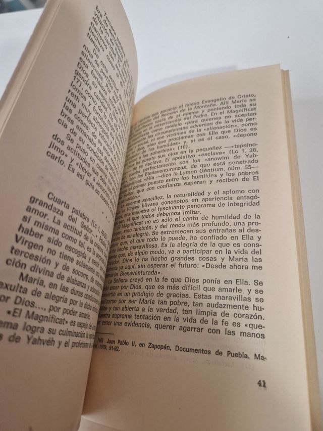 La virgen de nazaret
Primera bienaventurada