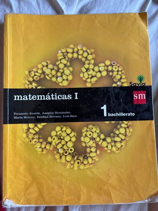 Matemáticas I. 1 Bachillerato. Savia