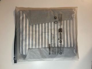 Pijama de rayas para mujer encaje, talla s