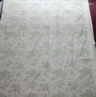 Sábana Corte Inglés Verde y Blanca