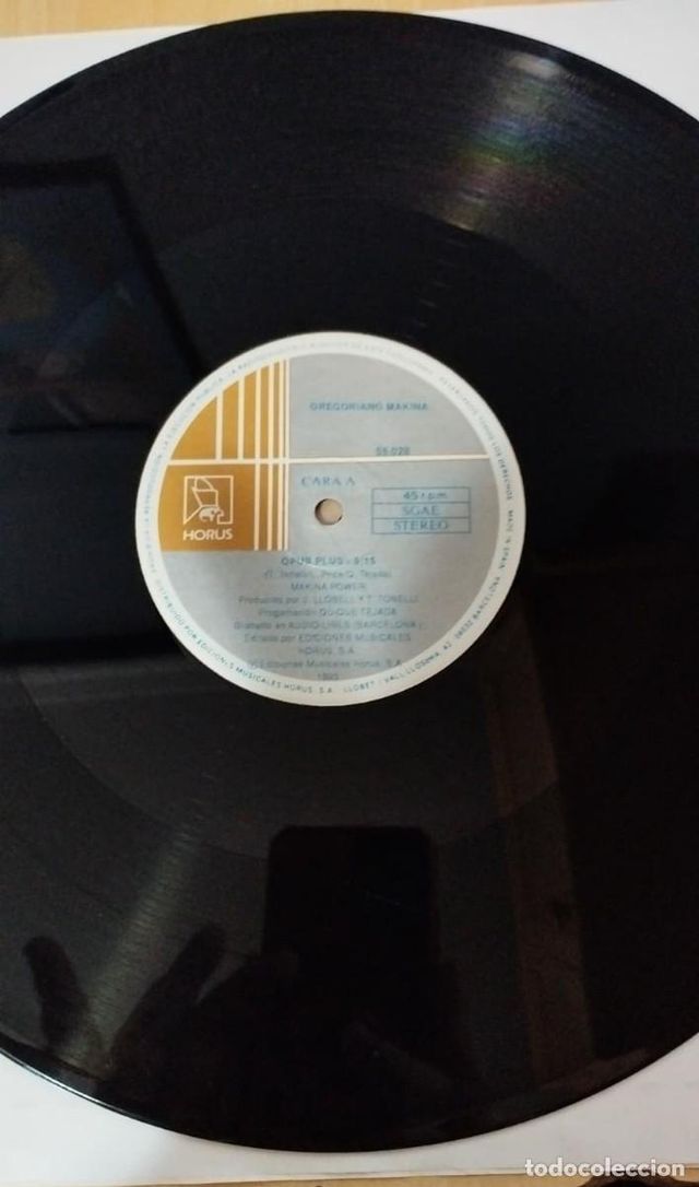 Gregoriano Makina 12” 45 RPM Horus Vinilo