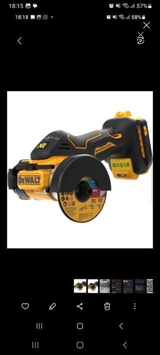 Mini sierra Dewalt DCS438N