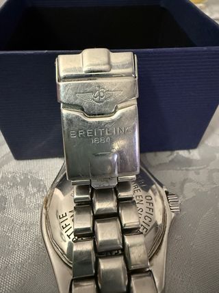 Reloj Breitling Superocean Automático Plata/Negro
