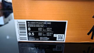 Zapatillas Nike Blazer Phantom Mid Blancas Negras