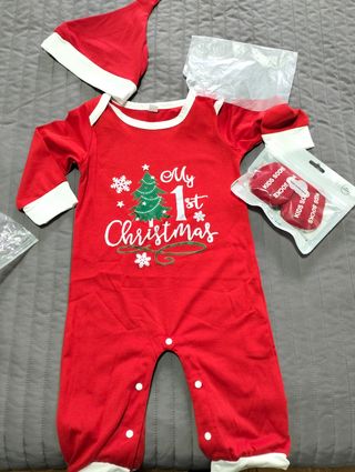 Set Neonato My 1st Christmas