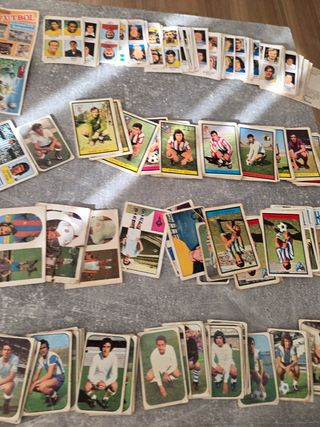 Colección Cromos Fútbol 1970