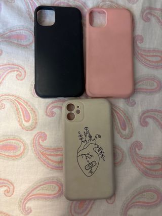 Fundas iPhone 11 (3 unidades)