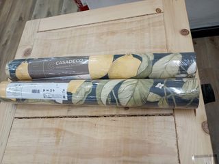 2 Rollos Papel Pintado Limones Casadeco